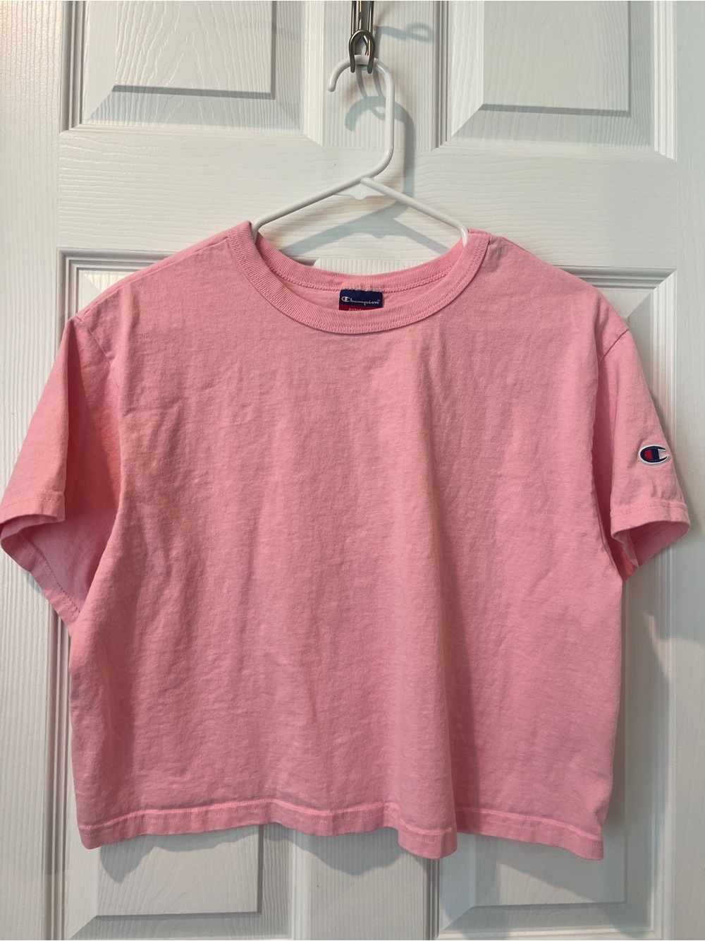 Champion Pink Crewneck T-Shirt